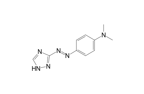 3-(p-dimethylaminophenylazo)-1H-1,2,4-triazole