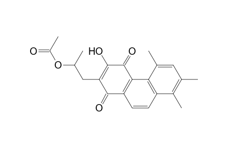 1,4-Phenanthrenedione, 2-[2-(acetyloxy)propyl]-3-hydroxy-5,7,8-trimethyl-