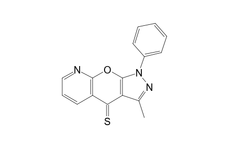 3-METHYL-1-PHENYL-PYRAZOLO-[4',3':5,6]-PYRANO-[2,3-B]-PYRIDINE-4(1H)-THIONE