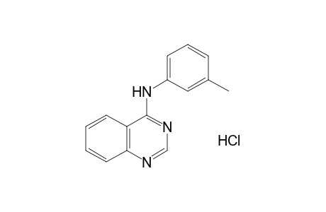 4-(m-toluidino)quinazoline, monohydrochloride