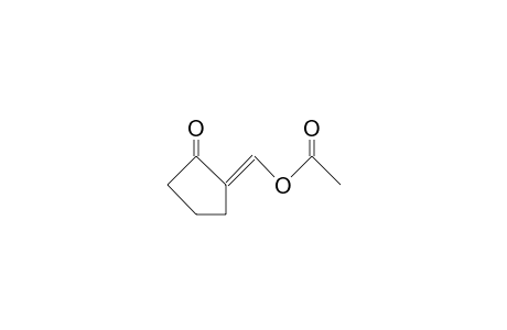 2-(E-Acetoxy-methylene)-cyclopentanone