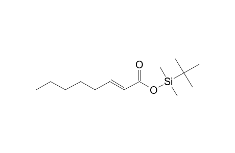 2-Octenoic acid, tbdms derivative