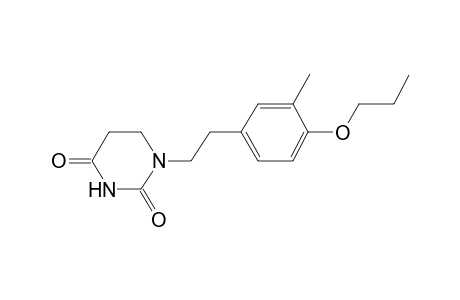 5,6-Dihydro-1-(3-methyl-4-propoxyphenethyl)uracil