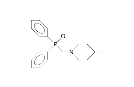 Diphenyl-(4-methyl-piperidinomethyl)-phosphine oxide