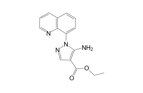 ethyl 5-amino-1-(8-quinolinyl)-1H-pyrazole-4-carboxylate