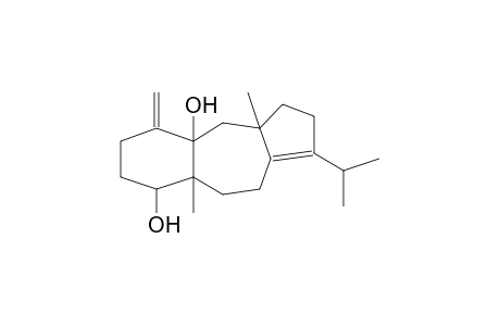 BENZ[F]AZULENE-4A,8(3H)-DIOL, 2,3A,4,5,6,7,8,8A,9,10-DECAHYDRO-3A,8A-DIMETHYL-5-METHYLENE-1-(1-METHYLETHYL)-