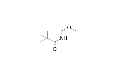 5-Methoxy-3,3-dimethyl-pyrrolidin-2-one