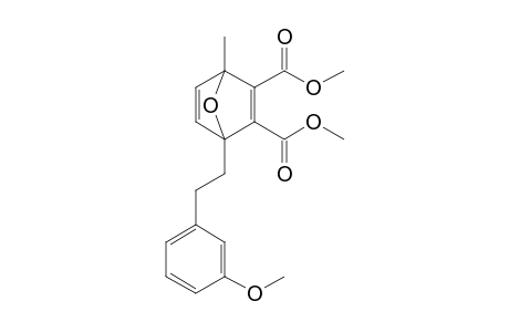 Dimethyl 3-[2-(3-methoxyphenyl)ethyl]-6-methyl-3,6-epoxycyclohexa-1,4-dien-1,2-dicarboxylate