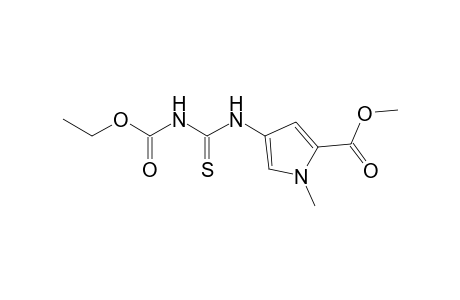 4-(3-carboxy-2-thioureido)-1-methylpyrrole-2-carboxylic acid, 4-ethyl 2-methyl ester