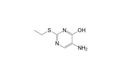 5-amino-2-(ethylsulfanyl)-4-pyrimidinol