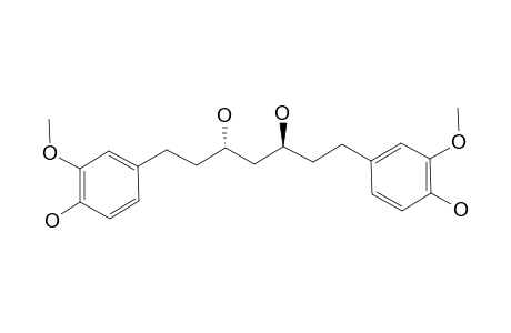 (3S,5S)-3,5-DIHYDROXY-1,7-BIS-(4-HYDROXY-3-METHOXYPHENYL)-HEPTANE