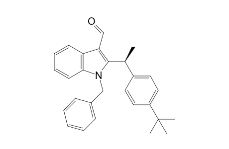 (S)-1-Benzyl-2-{1-[4-(tert-butyl)phenyl]ethyl}-1H-indole-3-carbaldehyde