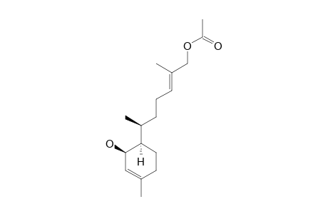 (1R,6S,7R)-12-ACETOXYBISABOLA-2,10E-DIEN-1-OL