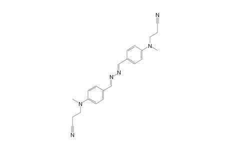 3-(p-formyl-N-methylanilino)propionitrile, azine