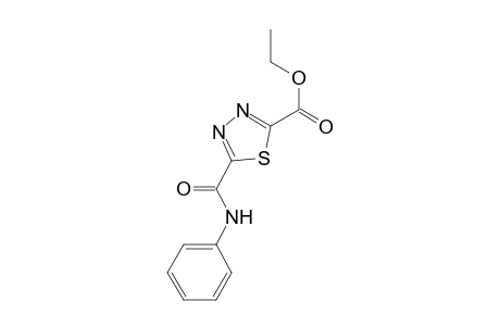 5-(Phenylcarbamoyl)-1,3,4-thiadiazole-2-carboxylic acid ethyl ester