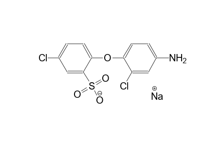 2-(4-amino-2-chlorophenoxy)-5-chlorobenzenesulfonic acid, sodium salt