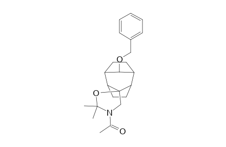 Spiro(10-benzyloxytricyclo[4.2.1.1(2,5)]decane)-9,5'-(3'-acetyl-2',2'-dimethyloxazolidine)