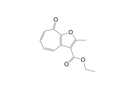 8-keto-2-methyl-cyclohepta[d]furan-3-carboxylic acid ethyl ester