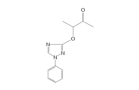 3-[(1-PHENYL-1H-1,2,4-TRIAZOL-3-YL)OXY]-2-BUTANONE