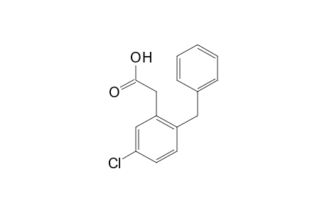 (2-benzyl-5-chlorophenyl)acetic acid