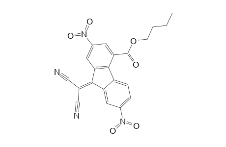Butyl 9-(dicyanomethylene)-2,7-dinitrofluorene-4-carboxylate