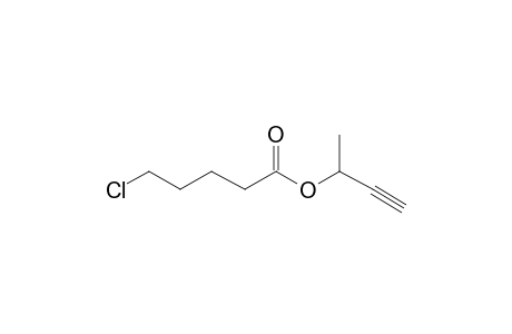 5-Chlorovaleric acid, but-3-yn-2-yl ester