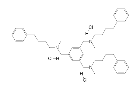 N,N',N''-Trimethyl-N,N',N''-tris-(4-phenylbutyl)-benzol-1,3,5-trimethanamin-trihydrochloride