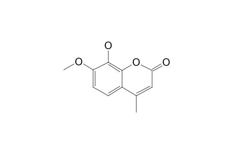 Coumarin-8-ol, 7-methoxy-4-methyl-