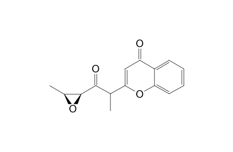 2-[(3RS,4SR)-3,4-EPOXY-1-METHYL-2-OXOPENTYL]-4H-CHROMEN-4-ONE;DIASTEREOMER-#2