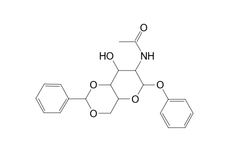 beta-D-Glucopyranoside, phenyl 2-(acetylamino)-2-deoxy-4,6-o-(phenylmethylene)-