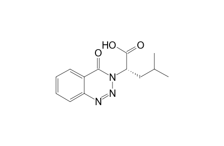 1,2,3-Benzotriazine-3(4H)-acetic acid, .alpha.-(2-methylpropyl)-4-oxo-, (S)-