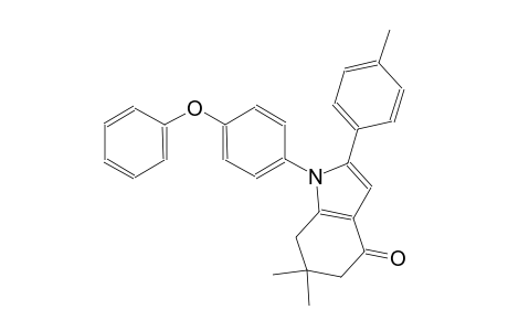 4H-indol-4-one, 1,5,6,7-tetrahydro-6,6-dimethyl-2-(4-methylphenyl)-1-(4-phenoxyphenyl)-