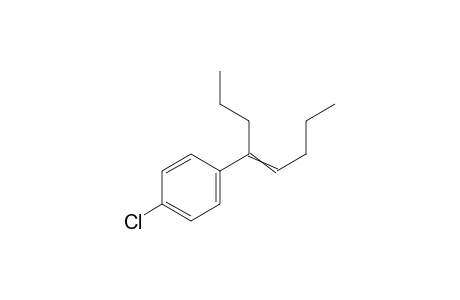 1-chloro-4-(1-propylpent-1-enyl)benzene