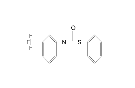 thio-m-(trifluoromethyl)carbanilic acid, S-p-tolyl ester