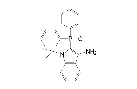 N-Isopropyl-2-diphenylphosphinoyl-3-aminoindole