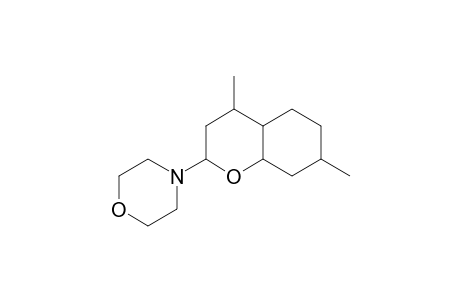 4-(4,7-dimethyl-3,4,4a,5,6,7,8,8a-octahydro-2H-chromen-2-yl)morpholine