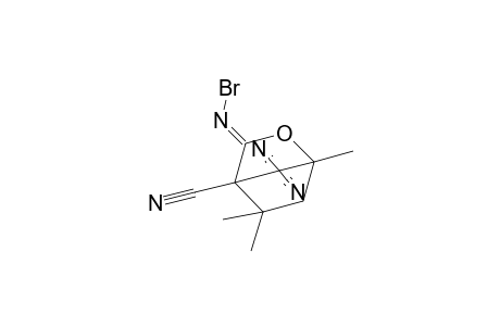 2-oxabicyclo[2.2.1]heptane-4,7,7-tricarbonitrile, 3-(bromoimino)-1,5,5-trimethyl-, (3Z)-