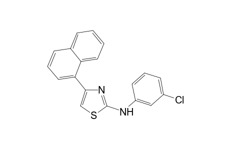 (3-chlorophenyl)-[4-(1-naphthyl)thiazol-2-yl]amine