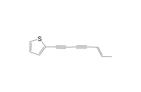 XANTHOPAPPIN_A;2-(E)-5-ENE-HEPT-5-ENE-1,3-DIYNYLTHIOPHENE