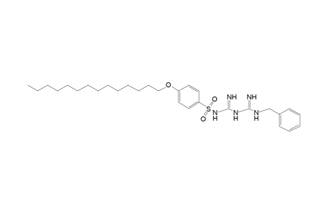 1-benzyl-5-{[p-(tetradecyloxy)phenyl]sulfonyl}biguanide