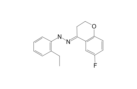 N-(2-Ethyl-phenyl)-N'-(6-fluoro-chroman-4-ylidene)-hydrazine