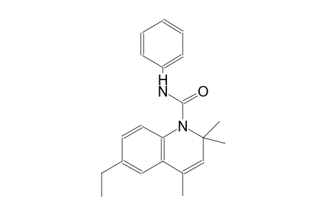 6-ethyl-2,2,4-trimethyl-N-phenyl-1(2H)-quinolinecarboxamide