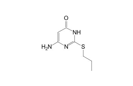 6-amino-2-(propylthio)-4(3H)-pyrimidinone