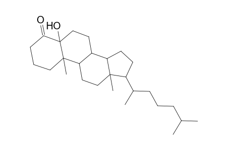 Cholestan-4-one, 5-hydroxy-, (5.alpha.)-