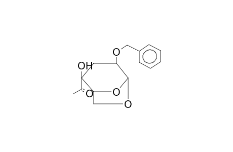 1,6-ANHYDRO-2-O-BENZYL-3-DEOXY-4C-ACETYL-BETA-D-RIBOHEXOPYRANOSE