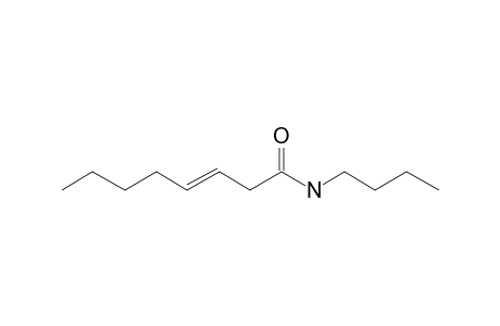 oct-3-Enoylamide, N-butyl-