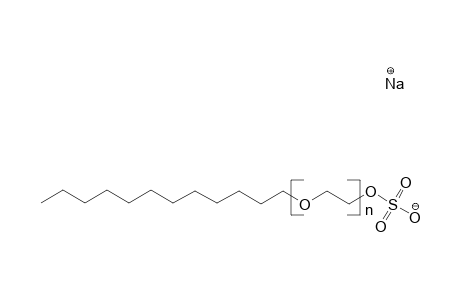 Sodium Salt Of Sulfated Lauryl Alcohol-eo adduct with specific additives; eo adduct, Na salt