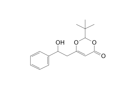 2-tert-Butyl-6-(2-hydroxy-2-phenylethyl)-4H-1,3-dioxin-4-one