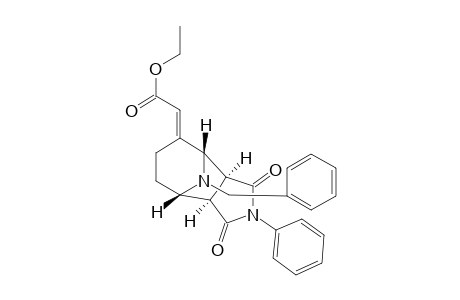 Ethyl (E,1RS,2SR,6RS,7RS)-(11-benzyl-3,5-dioxo-4-phenyl-4,11-diaza-tricyclo[5.3.1.0(2,6)]undec-8-ylidene)-acetate