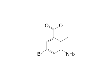 Methyl 3-amino-5-bromo-2-methylbenzoate